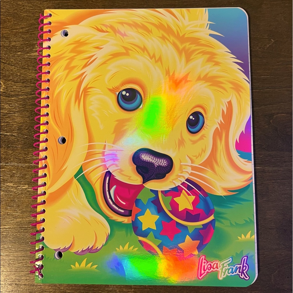 Lisa Frank Notebook